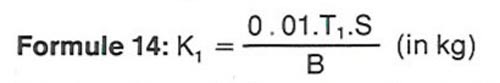 breeksterkte formule
